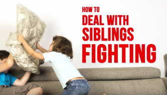 Read How to deal with siblings fighting