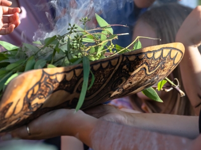 Should I let my children attend an Aboriginal smoking ceremony? image