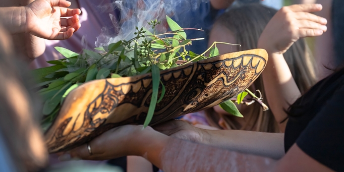 Should I let my children attend an Aboriginal smoking ceremony? image