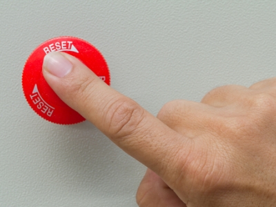 Trying again: resetting like a human image