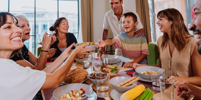 Christians have two families image