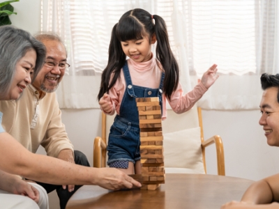 Grandparenting: a balancing act image