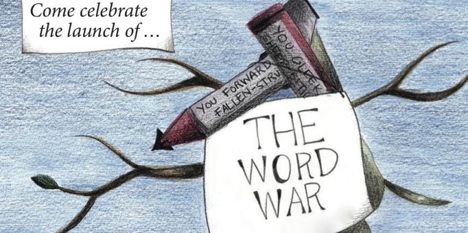 You’re invited to the Word War book launch! image